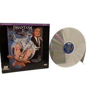 PHANTASM II 1988 Horror Movie Laserdisc Stereo MCA Extended Play Videodisc